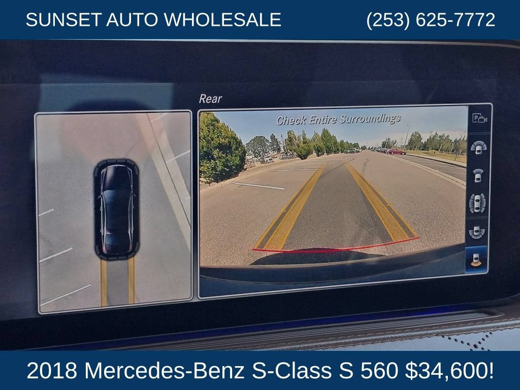 Used 2018 Mercedes-Benz S 560 Sedan w/ Premium Package image 40