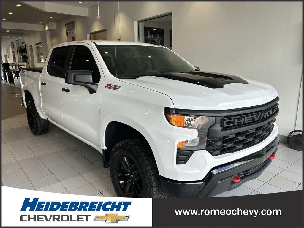 Certified 2024 Chevrolet Silverado 1500 Custom Trail Boss AWD/4WD image 1