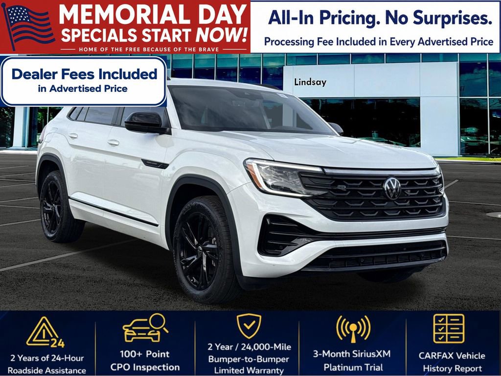Certified 2025 Volkswagen Atlas Cross Sport SEL R-Line