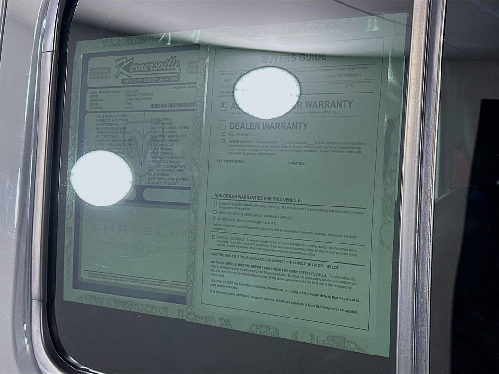 Used 2020 Jeep Wrangler Unlimited Rubicon w/ Quick Order Package 28Y Recon image 33