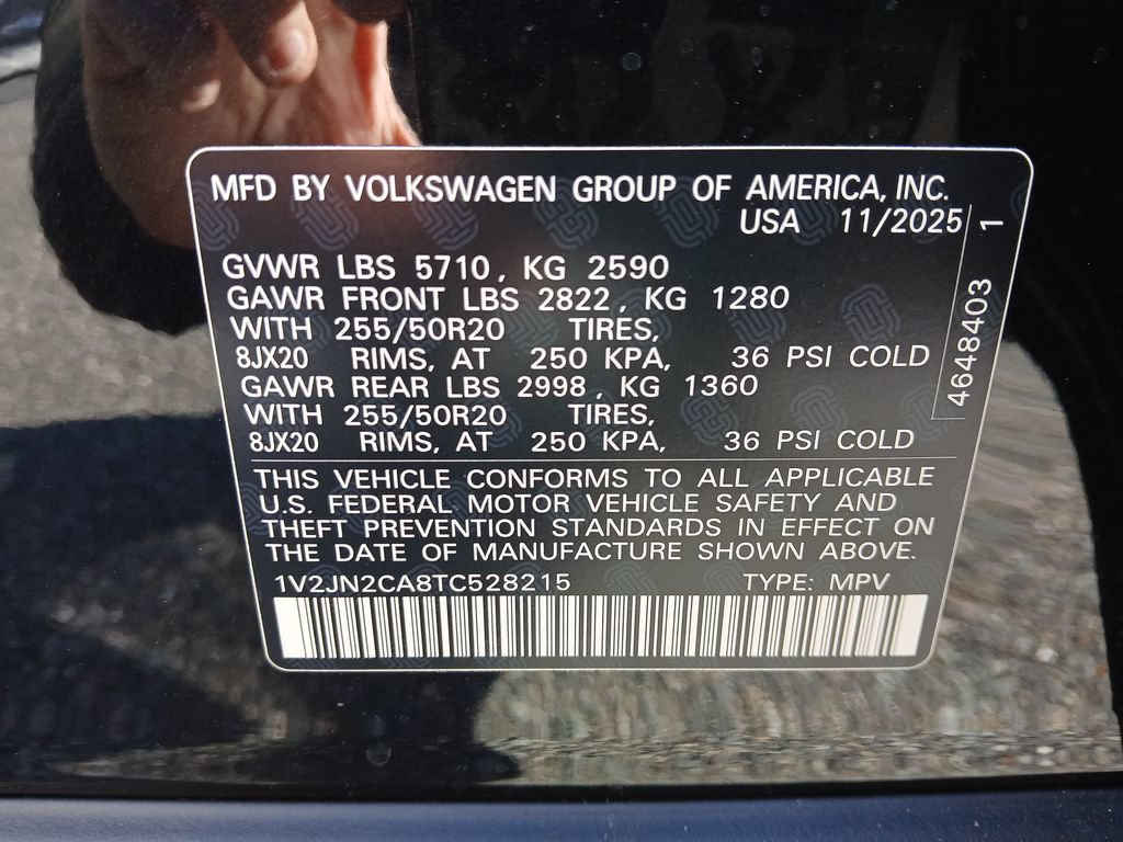 New 2026 Volkswagen Atlas SE FWD image 29