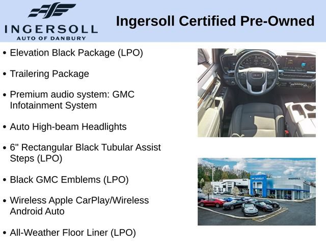 Used 2024 GMC Sierra 1500 Elevation w/ LPO, Elevation Black Package AWD/4WD image 10
