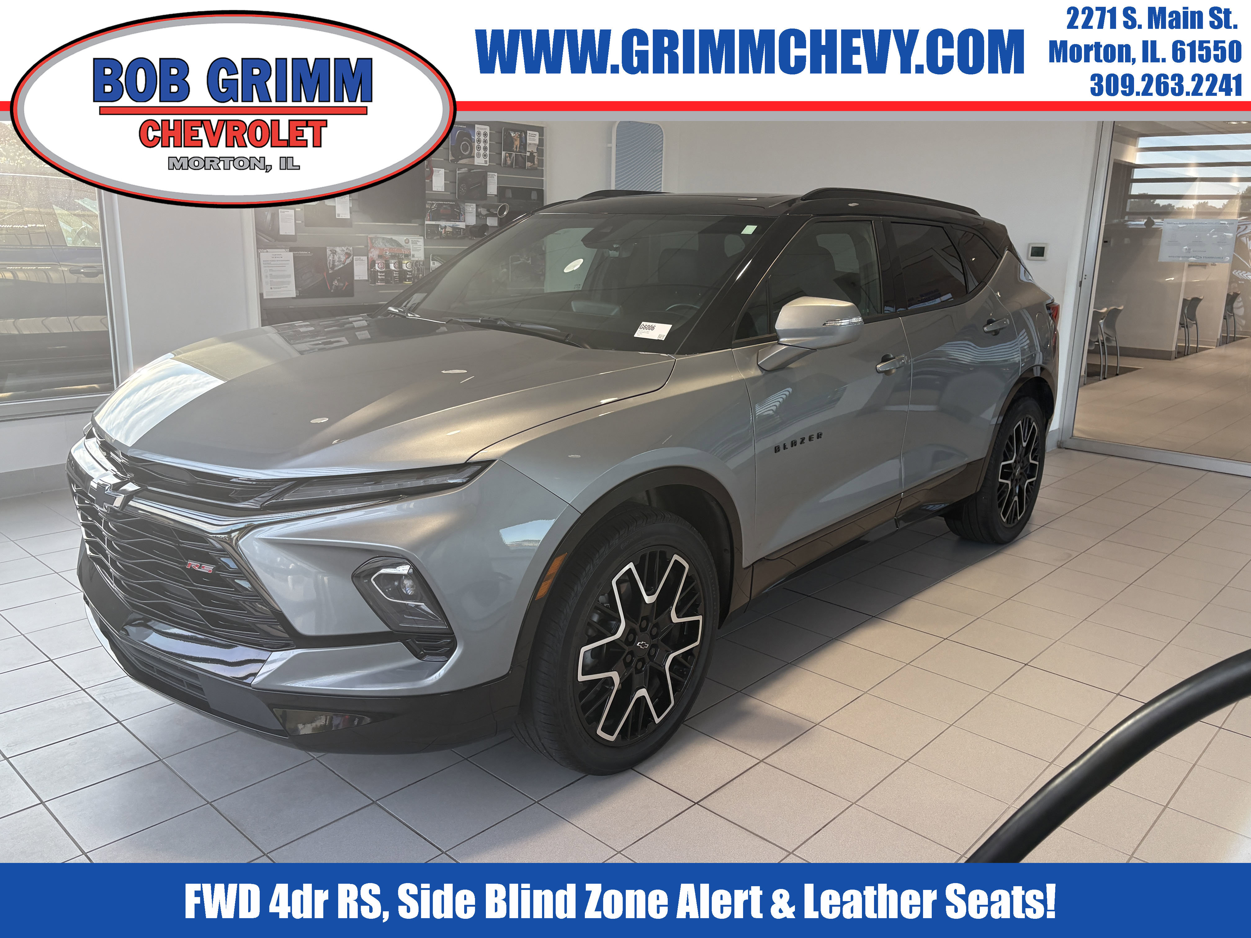 Used 2024 Chevrolet Blazer RS w/ Driver Confidence II Package