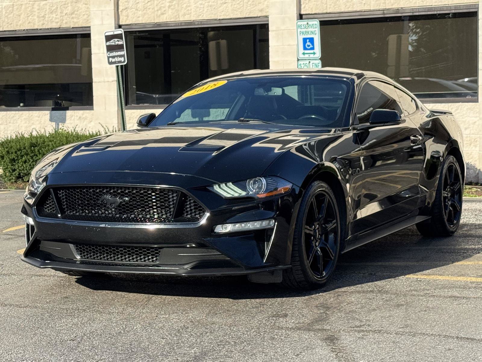 Used 2018 Ford Mustang GT Premium w/ Black Accent Package RWD image 2