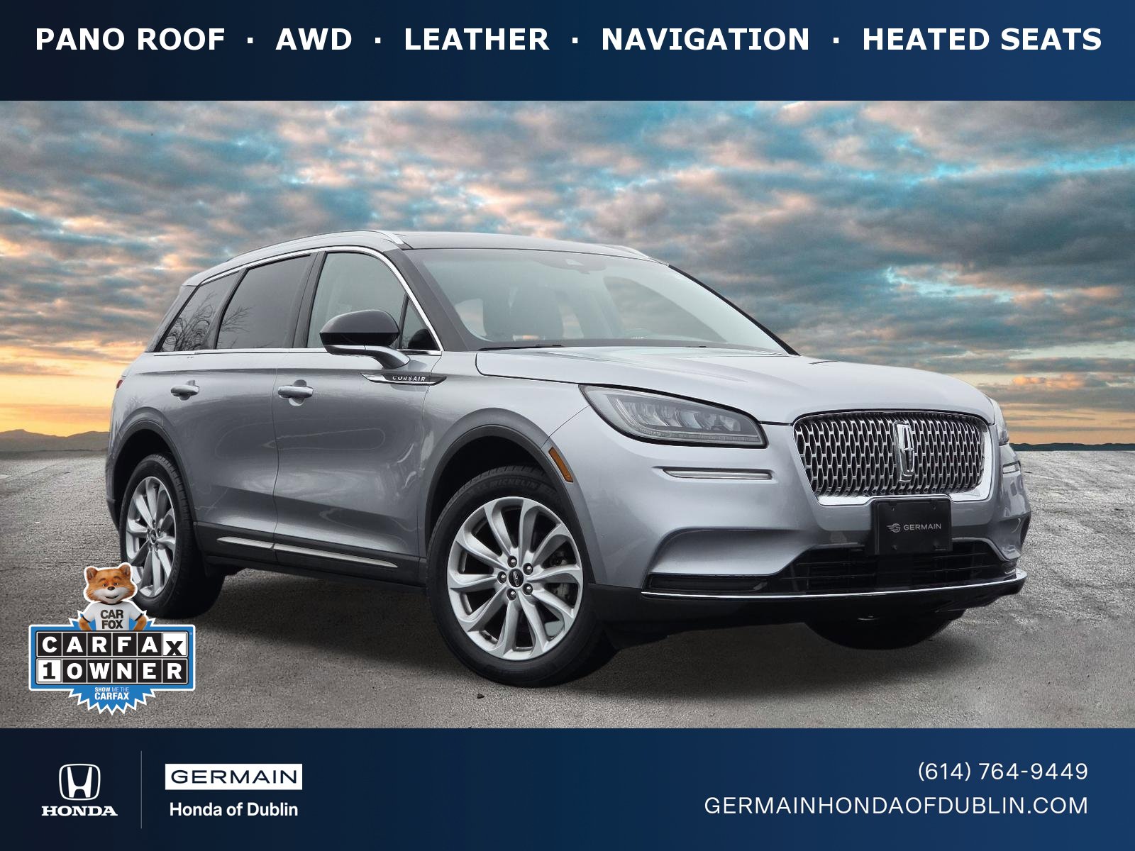 Used 2021 Lincoln Corsair AWD w/ Premium Package
