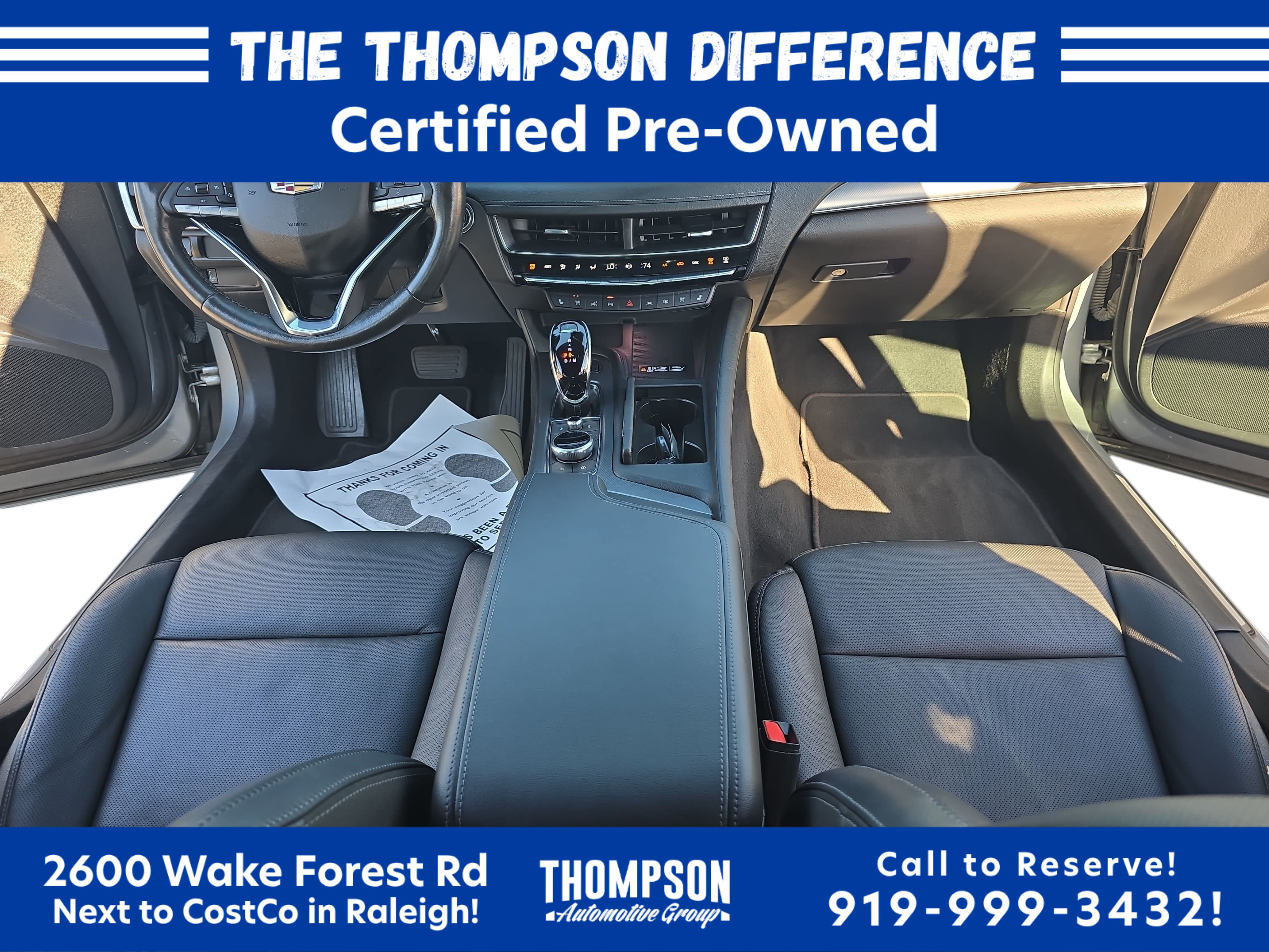 Certified 2025 Cadillac CT5 Premium Luxury w/ Sun And Sound Package AWD/4WD image 9