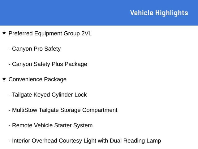New 2026 GMC Canyon Elevation w/ Convenience Package RWD image 5