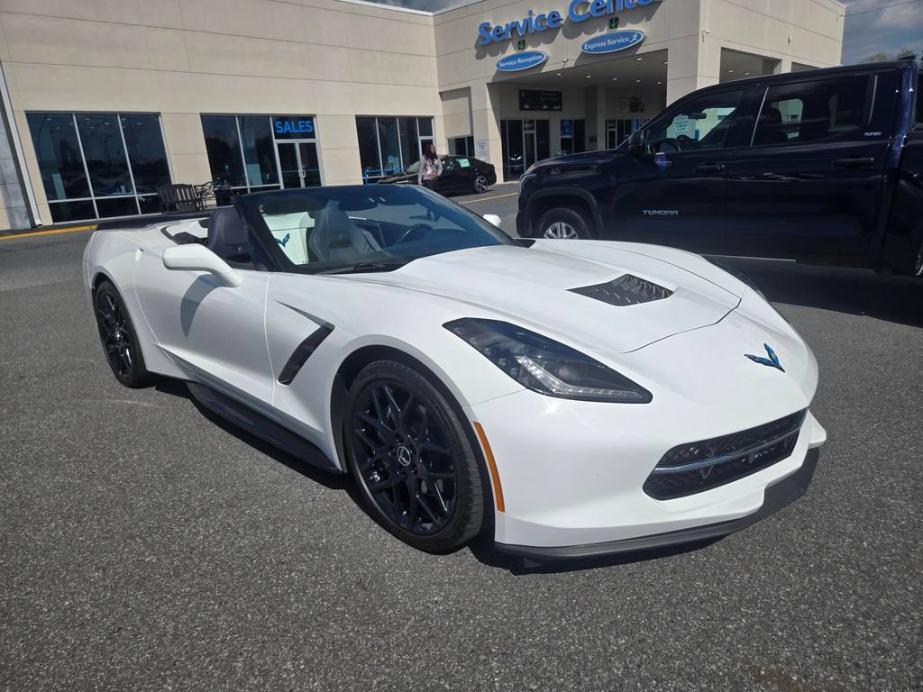 Used 2017 Chevrolet Corvette Stingray Convertible w/ 3LT Preferred Equipment Group RWD image 3