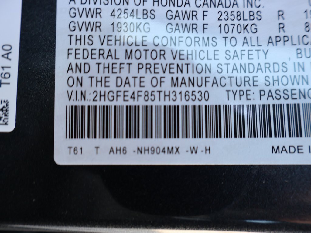 New 2026 Honda Civic Sport image 32