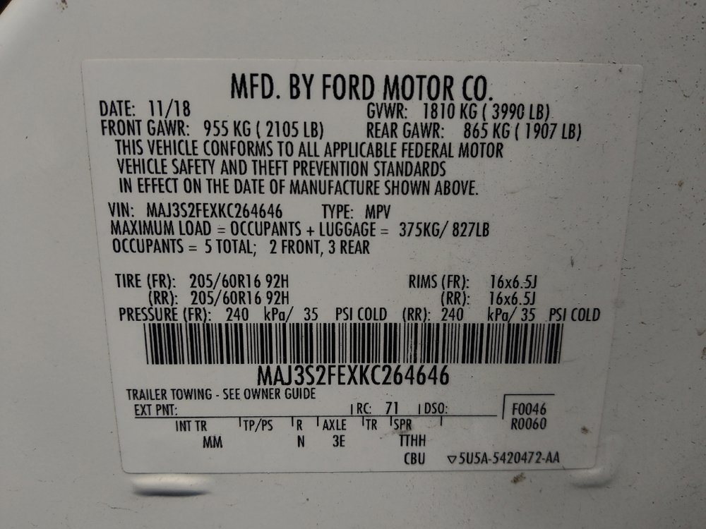 Used 2019 Ford EcoSport S image 33