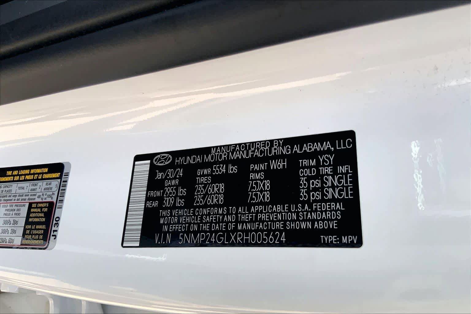Used 2024 Hyundai Santa Fe SEL FWD image 31