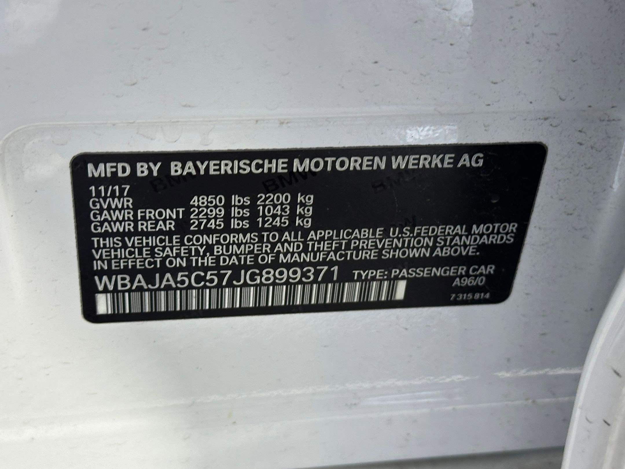 Used 2018 BMW 530i image 20