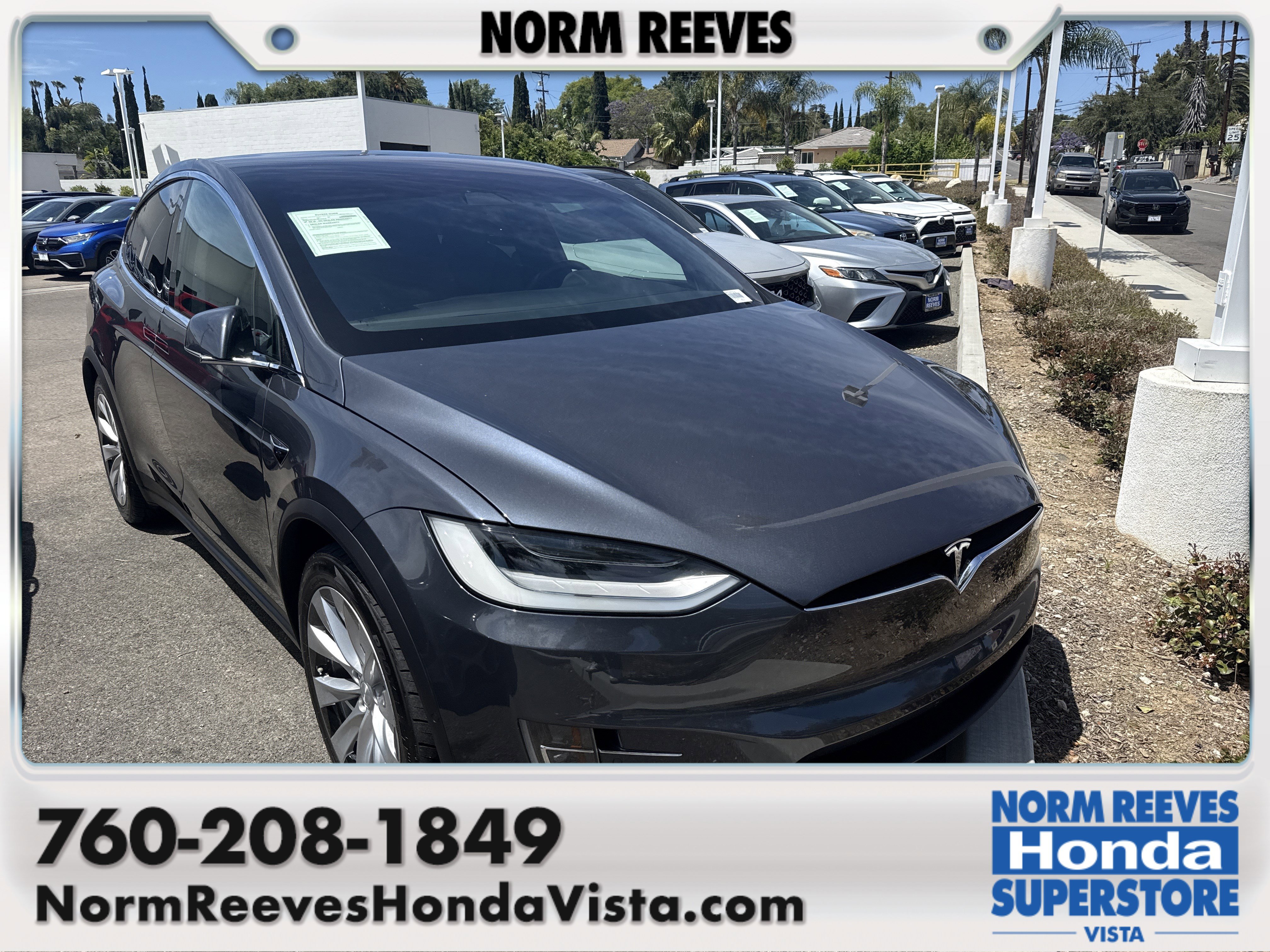Used 2020 Tesla Model X Long Range AWD/4WD image 1