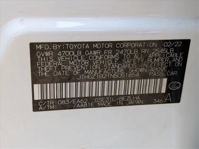 Used 2022 Lexus IS 350 F Sport image 19