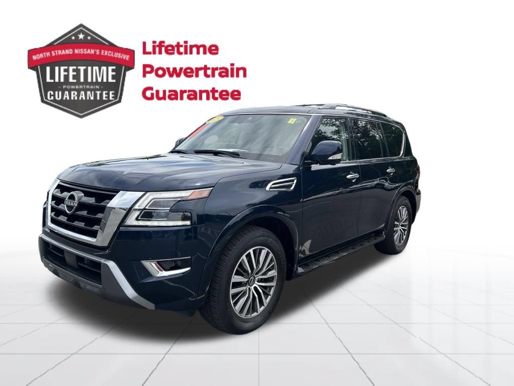 Certified 2023 Nissan Armada SL w/ Captain's Chairs Package