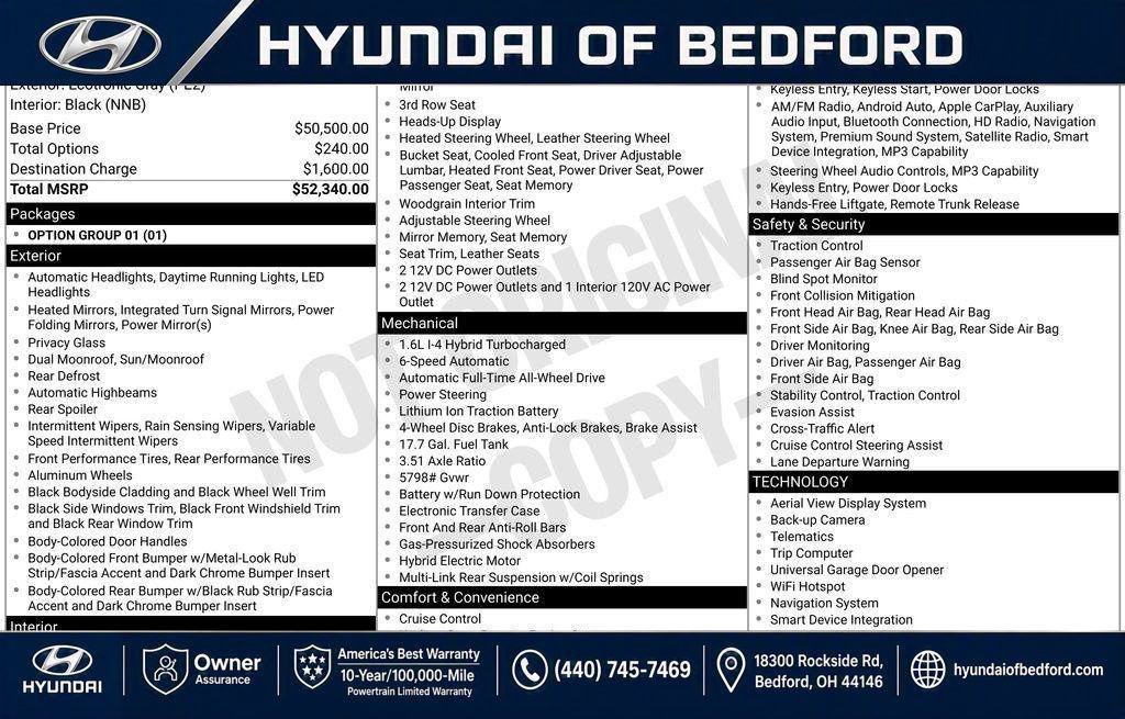 New 2026 Hyundai Santa Fe Calligraphy AWD/4WD image 33