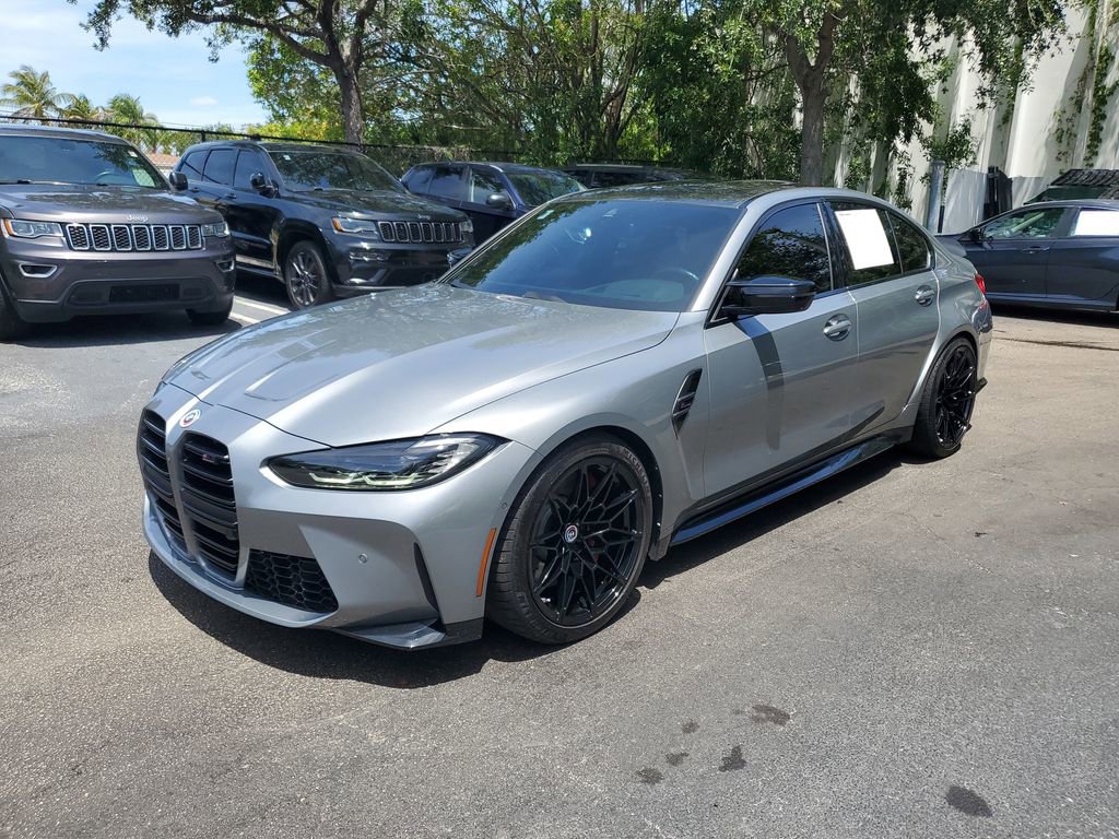 Used 2022 BMW M3 Competition w/ Executive Package AWD/4WD image 3
