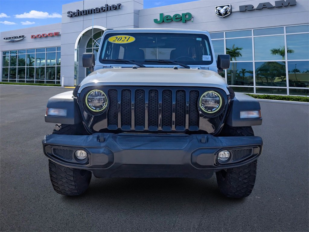 Certified 2021 Jeep Wrangler Unlimited Sport image 2