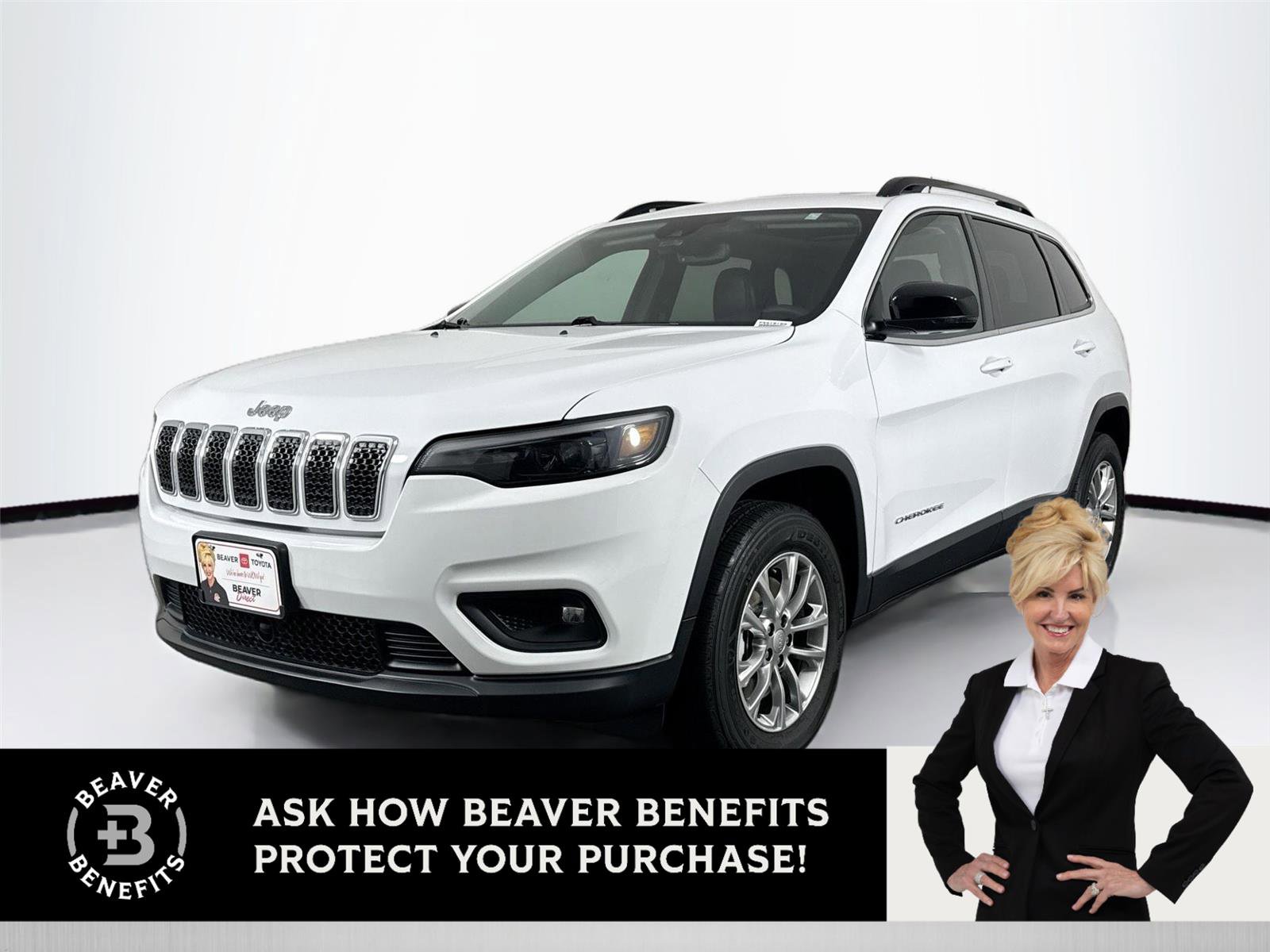 Used 2022 Jeep Cherokee Latitude Lux w/ Sun & Sound Group AWD/4WD image 1