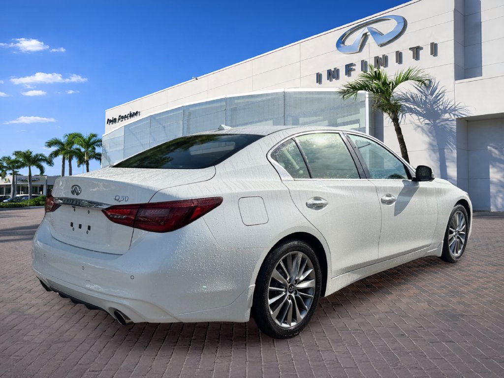 Used 2023 INFINITI Q50 Luxe w/ Cargo Package RWD image 7