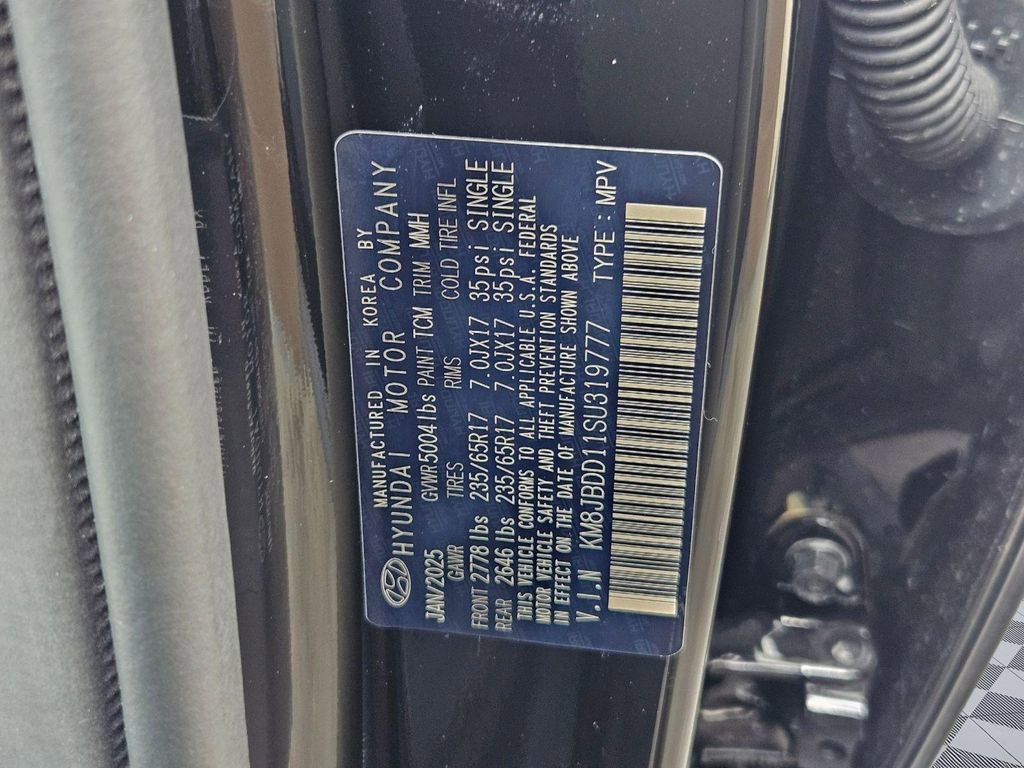 Certified 2025 Hyundai Tucson Blue AWD/4WD image 33