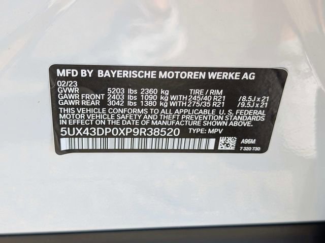 Used 2023 BMW X3 sDrive30i w/ Premium Package image 25