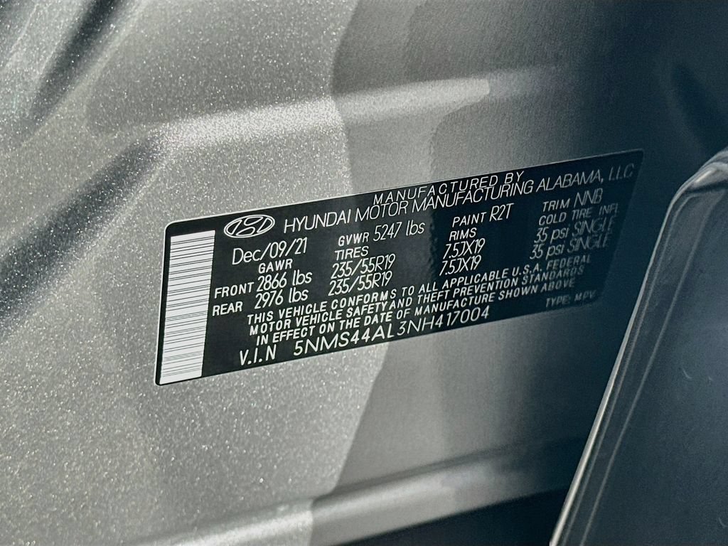 Used 2022 Hyundai Santa Fe Limited FWD image 33