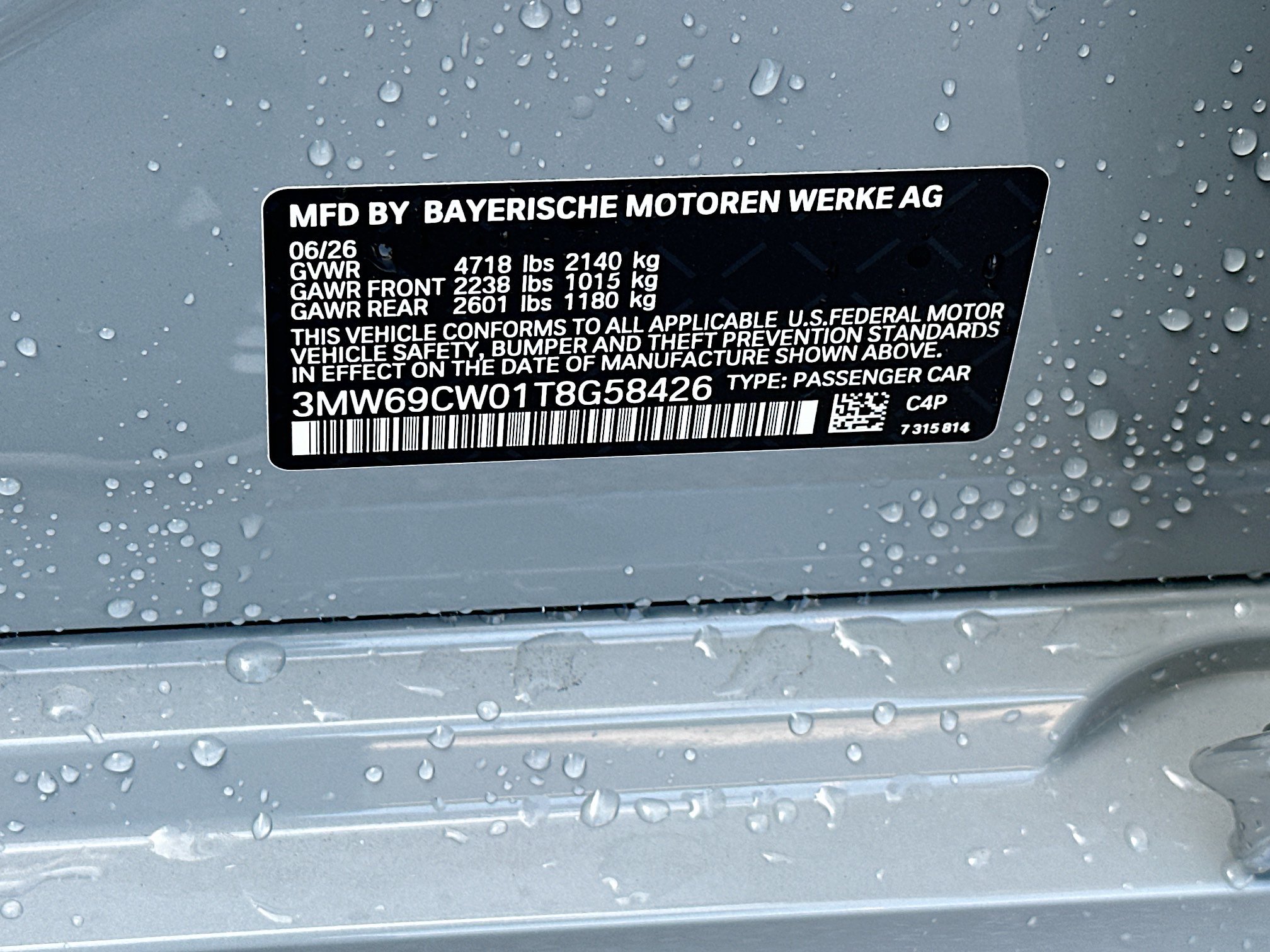 New 2026 BMW 330i Sedan w/ M Sport Package RWD image 24