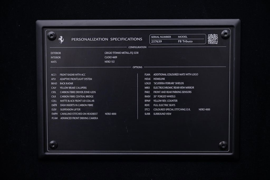 Certified 2020 Ferrari F8 Tributo image 12