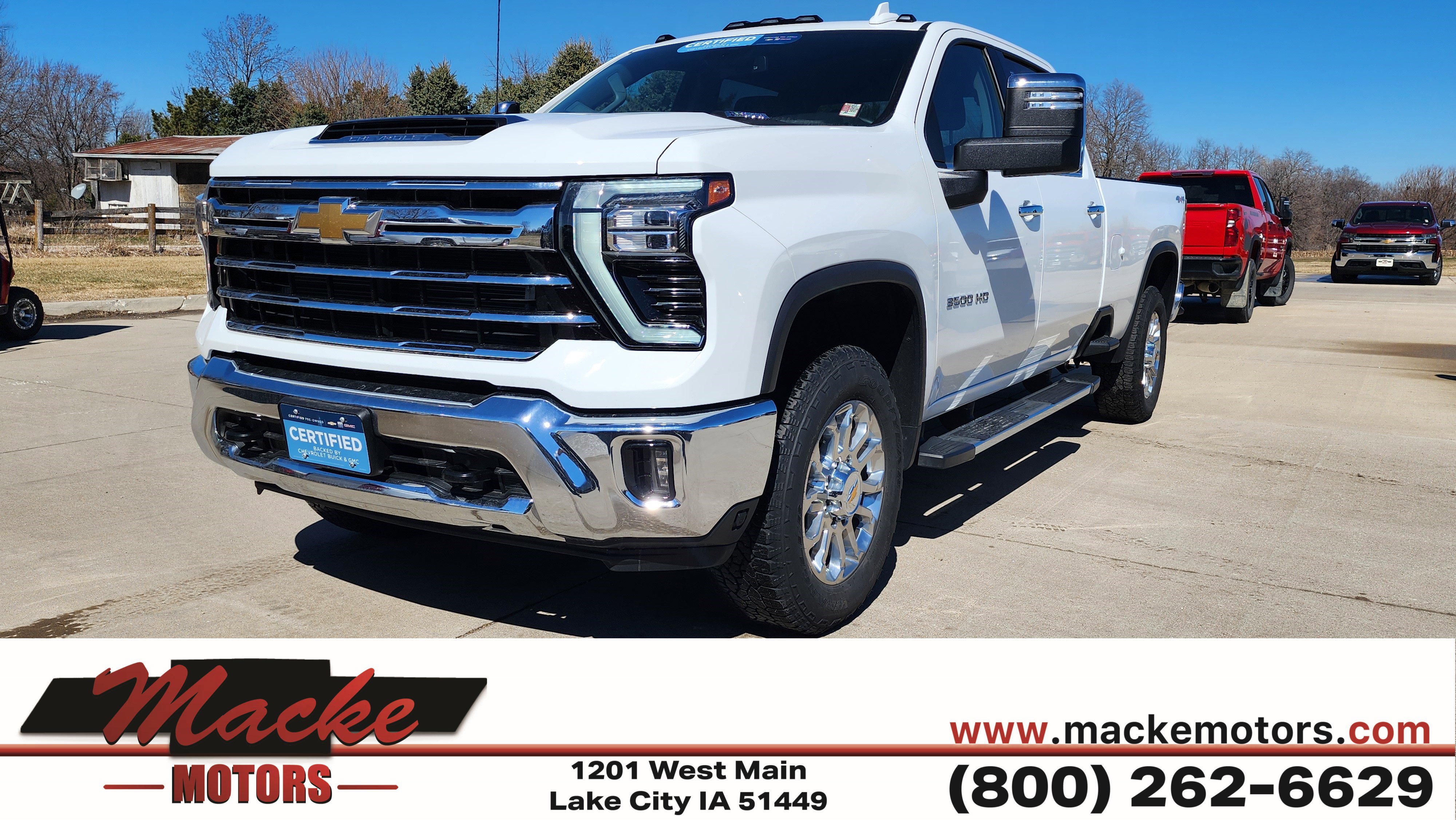 Certified 2025 Chevrolet Silverado 3500 LTZ image 1