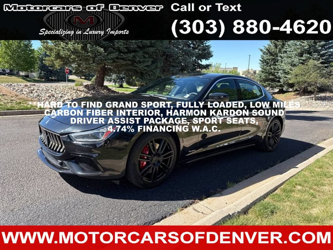 Used 2018 Maserati Ghibli S GranSport Q4