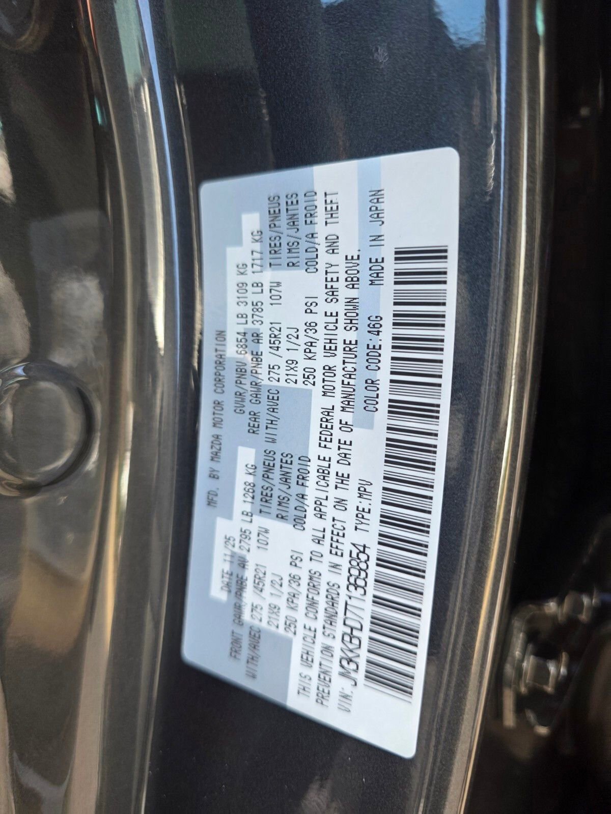 New 2026 MAZDA CX-90 3.3 Turbo w/ Preferred Package image 26