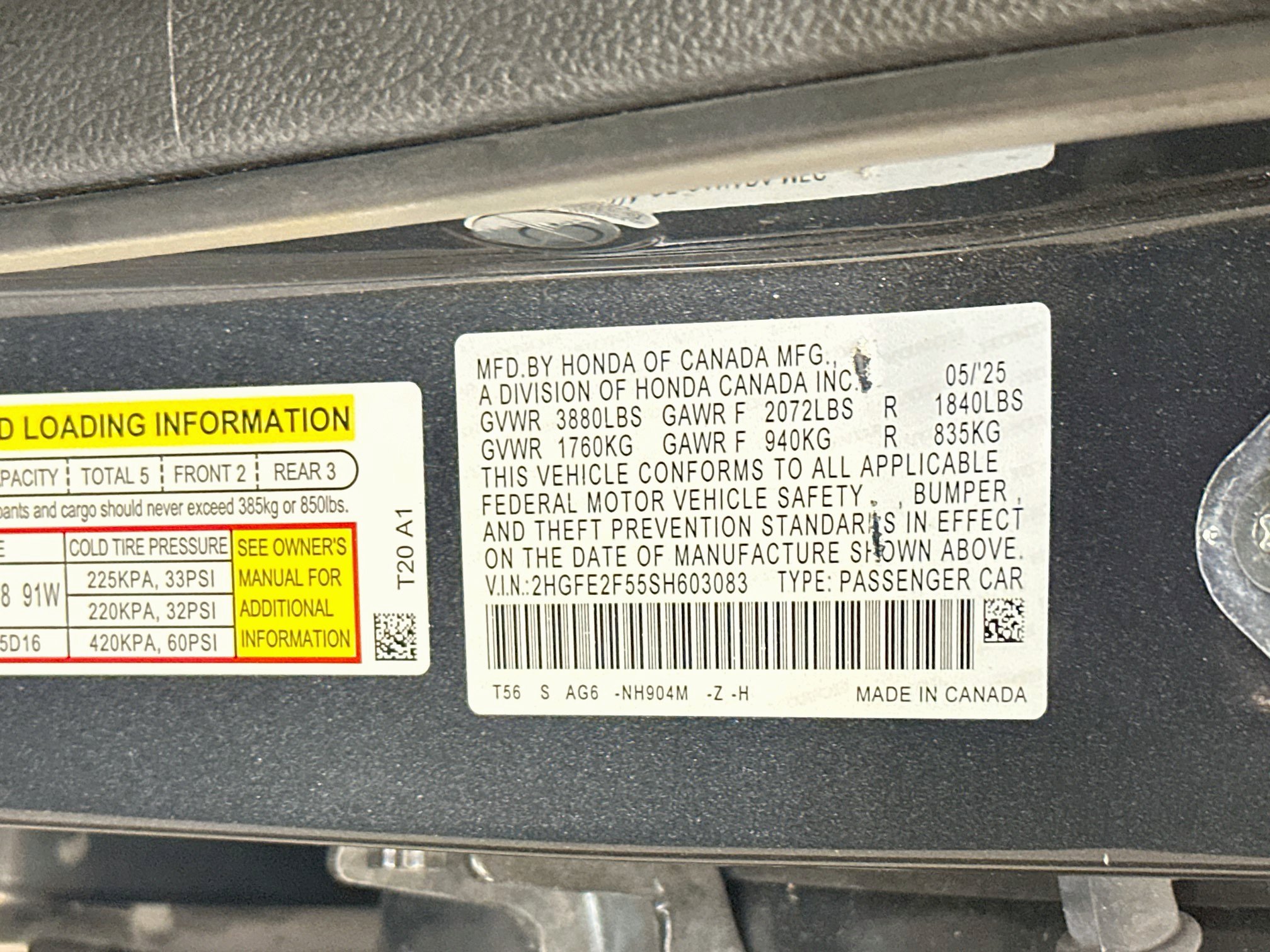 Used 2025 Honda Civic Sport image 12