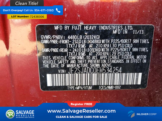 Used 2014 Subaru Forester 2.5i Premium AWD/4WD image 16