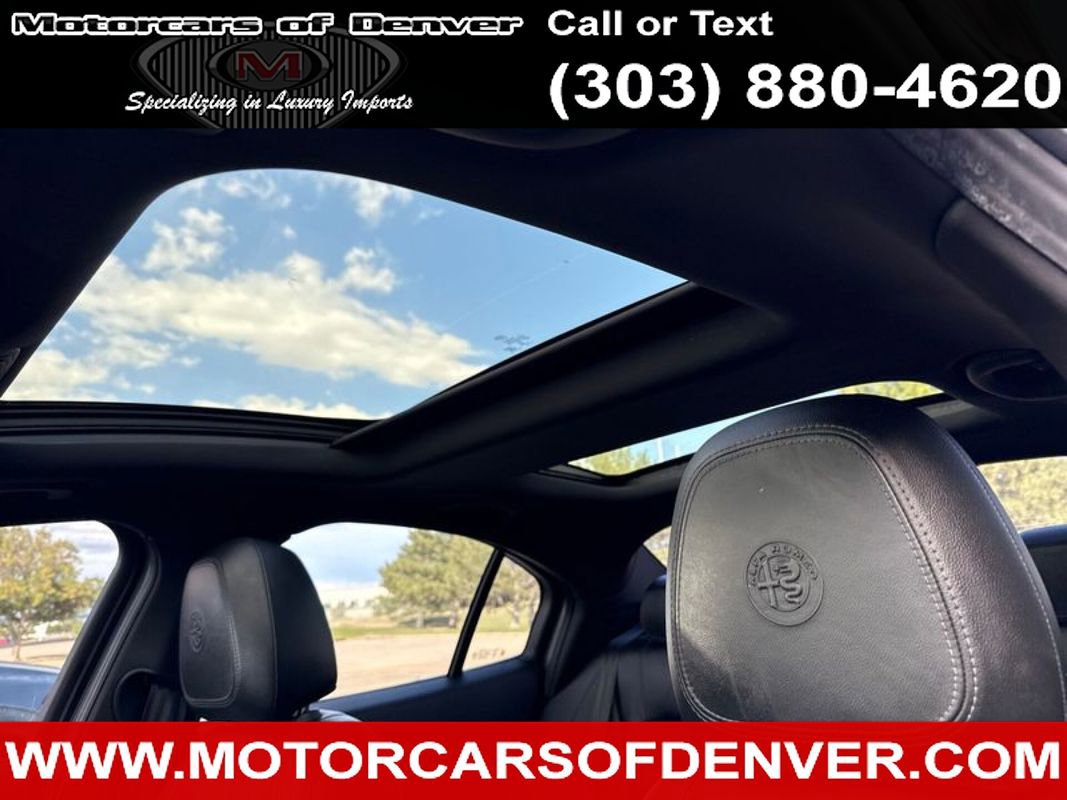 Used 2020 Alfa Romeo Giulia Ti Sport w/ Quick Order Package 22S Sport AWD/4WD image 14