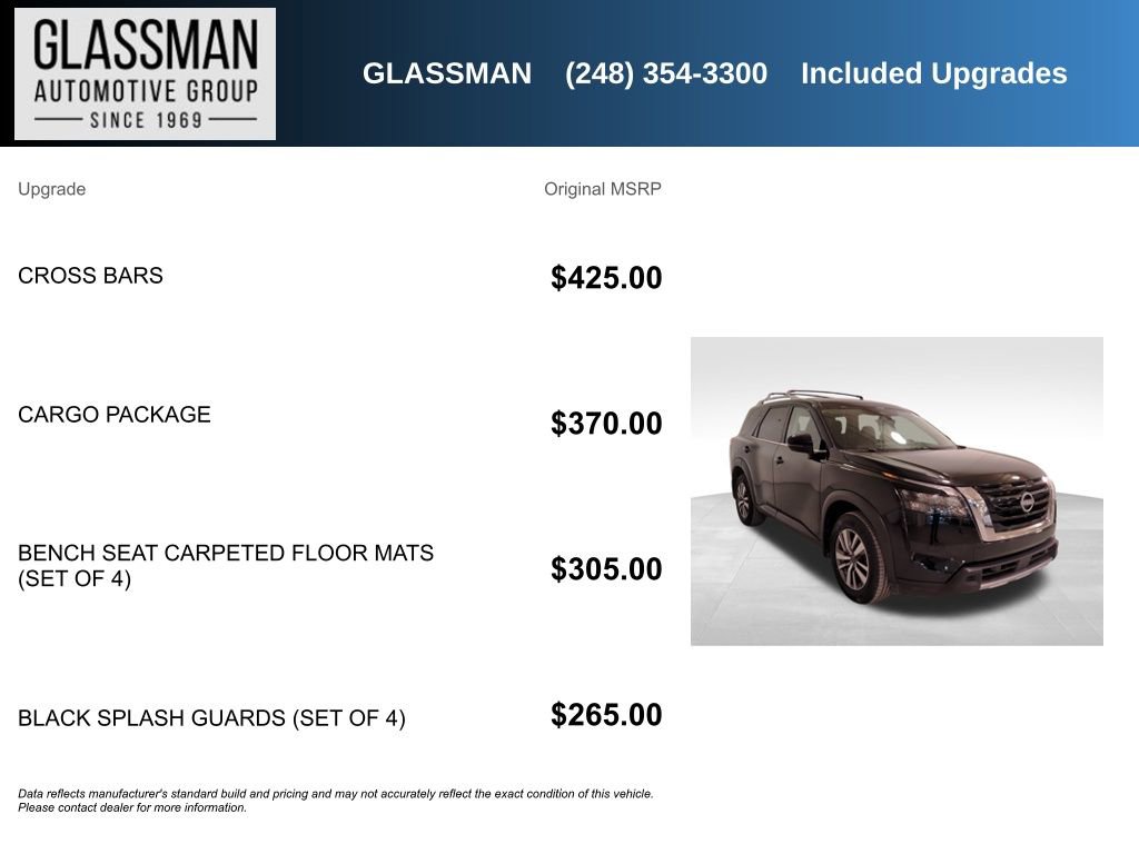 Used 2025 Nissan Pathfinder SL w/ Cargo Package image 5