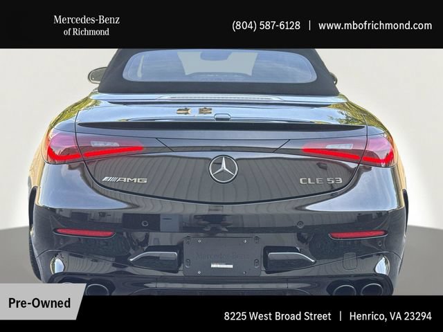 Certified 2026 Mercedes-Benz CLE 53 AMG 4MATIC Cabriolet image 12