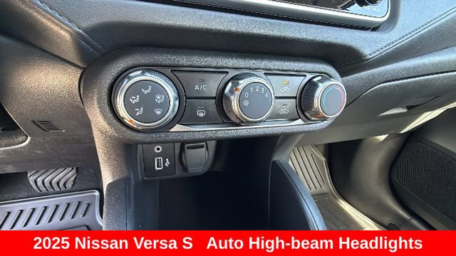 Certified 2025 Nissan Versa S w/ Trunk Package image 14