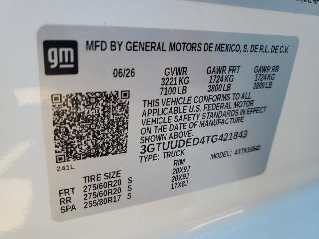 New 2026 GMC Sierra 1500 SLT w/ SLT Premium Plus Package AWD/4WD image 40