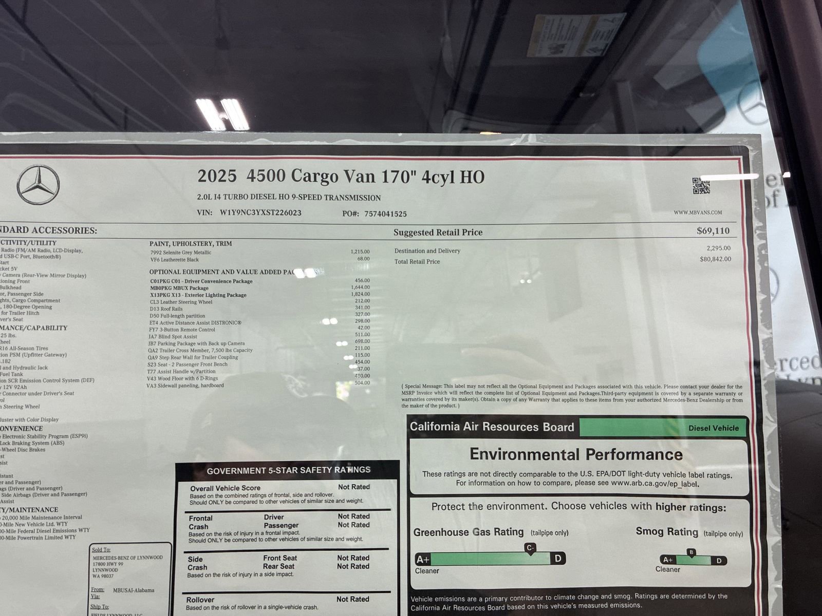 New 2025 Mercedes-Benz Sprinter 4500 image 20