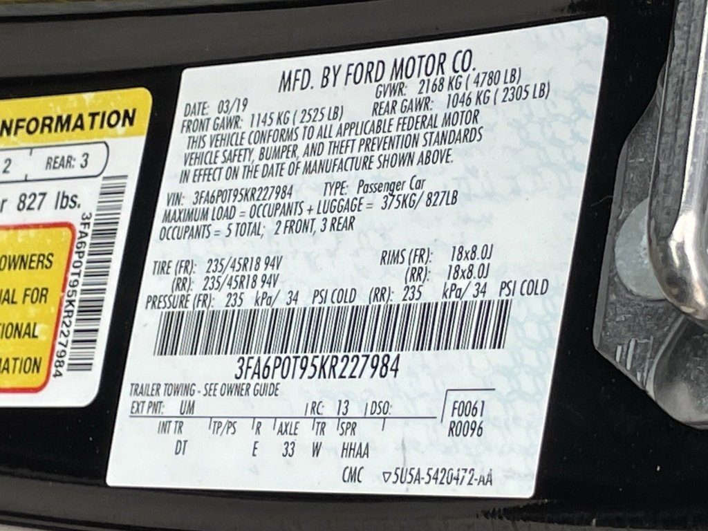 Used 2019 Ford Fusion SE image 34