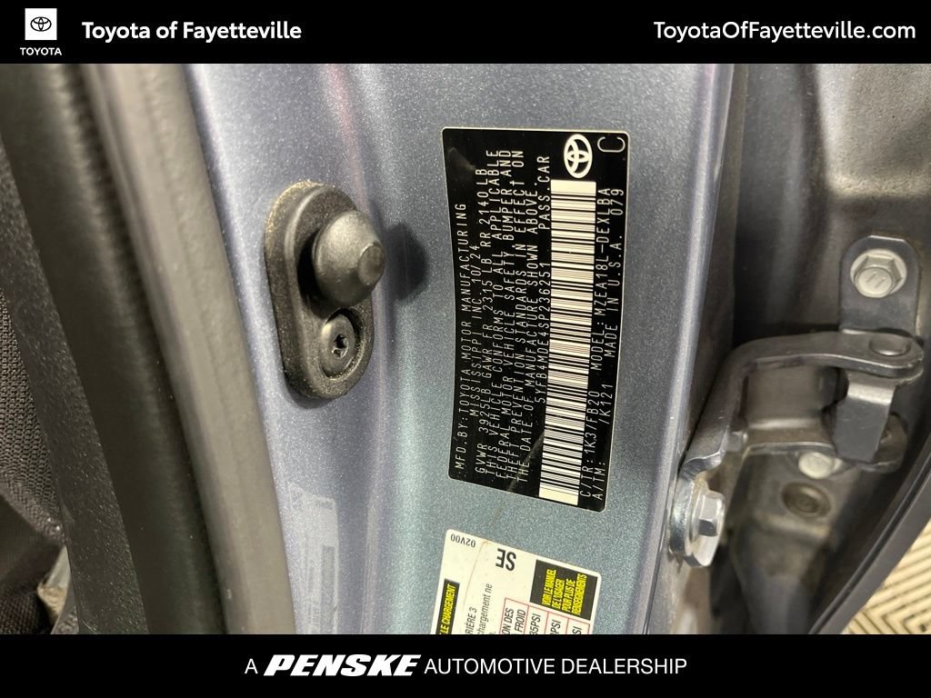Certified 2025 Toyota Corolla LE FWD image 38