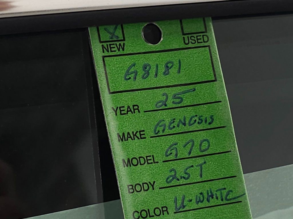 New 2025 Genesis G70 2.5T image 23