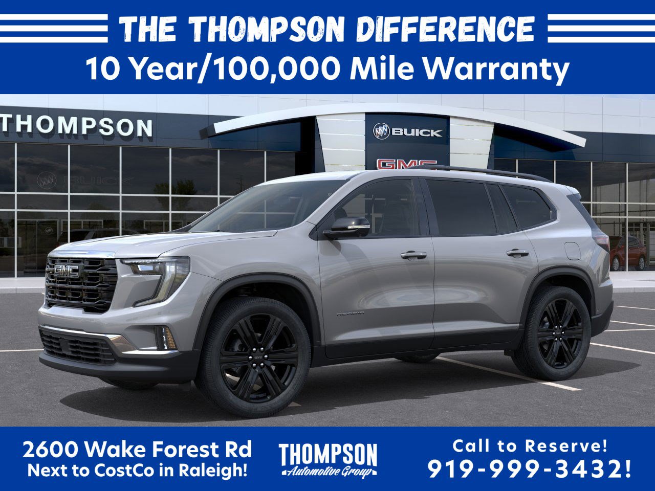 New 2026 GMC Acadia Elevation w/ Black Edition FWD image 3