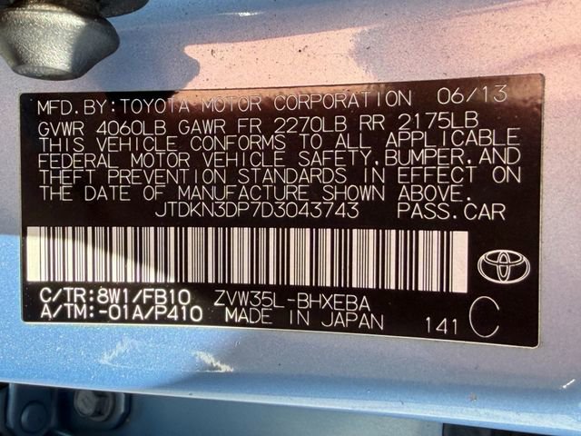 Used 2013 Toyota Prius Prime Plug-In Hybrid FWD image 23
