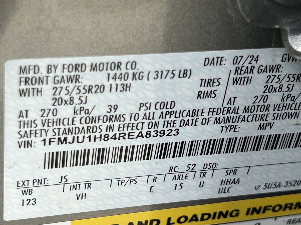 Used 2024 Ford Expedition XLT RWD image 13