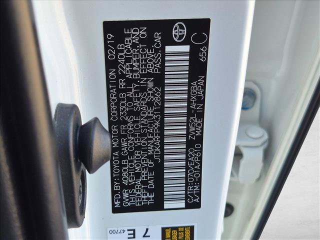 Certified 2019 Toyota Prius Prime Premium FWD image 25