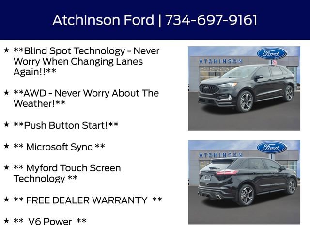Certified 2022 Ford Edge ST image 9