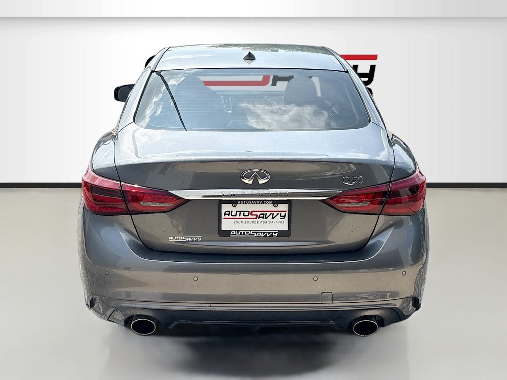 Used 2023 INFINITI Q50 Luxe w/ Cargo Package RWD image 6