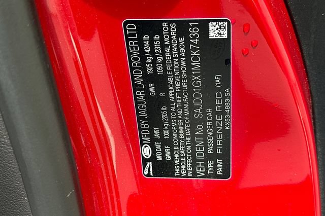 Used 2021 Jaguar F-TYPE Coupe RWD image 28